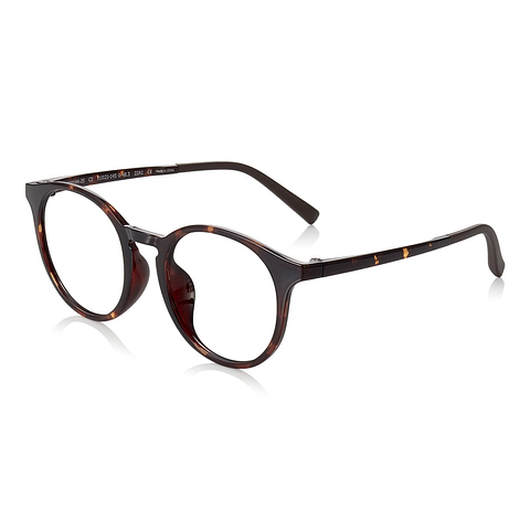 OWNDAYS | SUN Light Brown Full Rim Boston left side