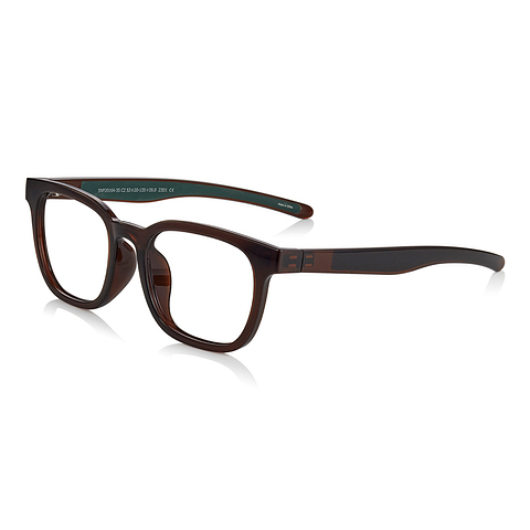 OWNDAYS | SUN Light Brown Full Rim Wellington left side