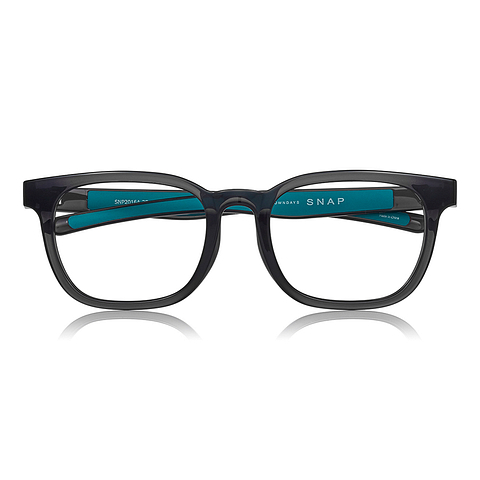 OWNDAYS | SUN Light Gray Full Rim Wellington left side