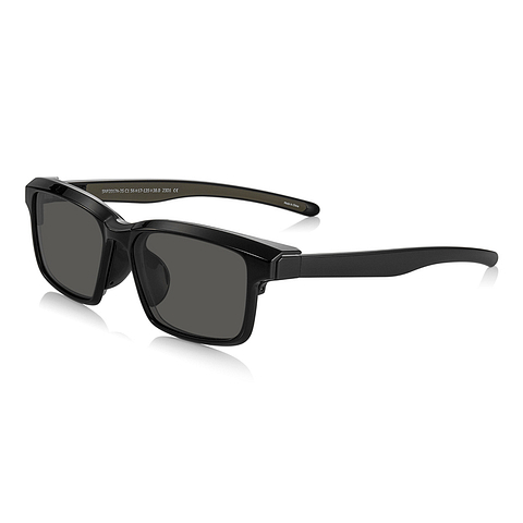 OWNDAYS | SUN Black Full Rim Rectangle left side