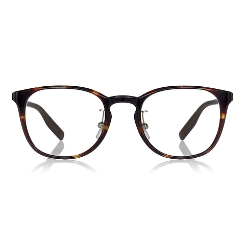 OWNDAYS | AIR Light Brown Full Rim Wellington left side