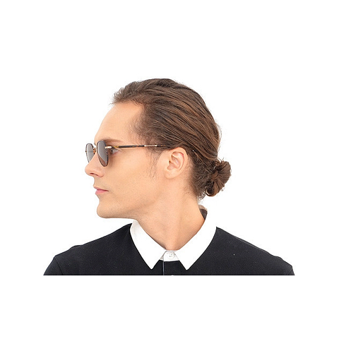 OWNDAYS | SUN Silver Full Rim Round right side