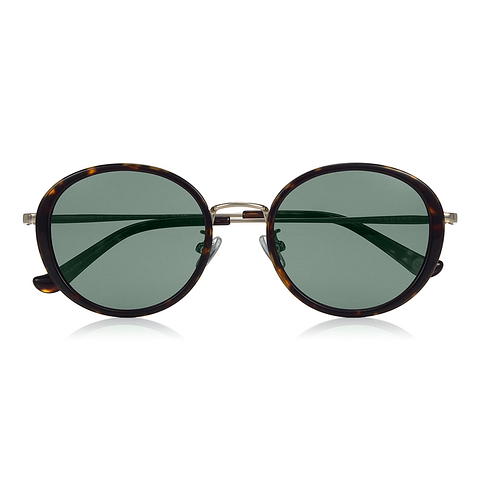 OWNDAYS | SUN Light Brown Full Rim Oval right side