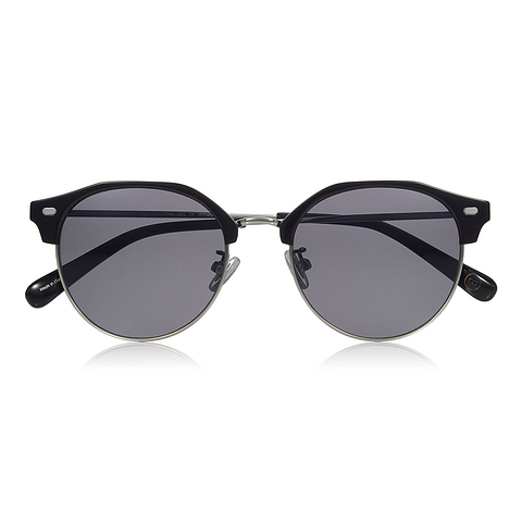 OWNDAYS | SUN Black Half Rim Browline right side