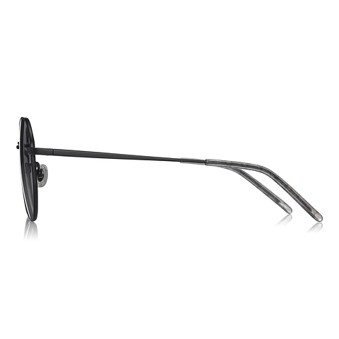 OWNDAYS | SUN Black Full Rim Polygon left side