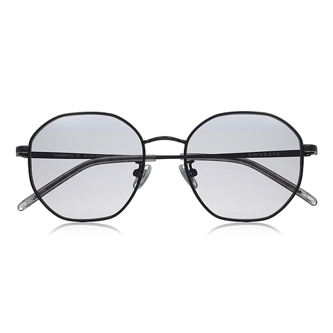 OWNDAYS | SUN Black Full Rim Polygon right side