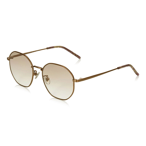 OWNDAYS | SUN Brown Full Rim Polygon right side