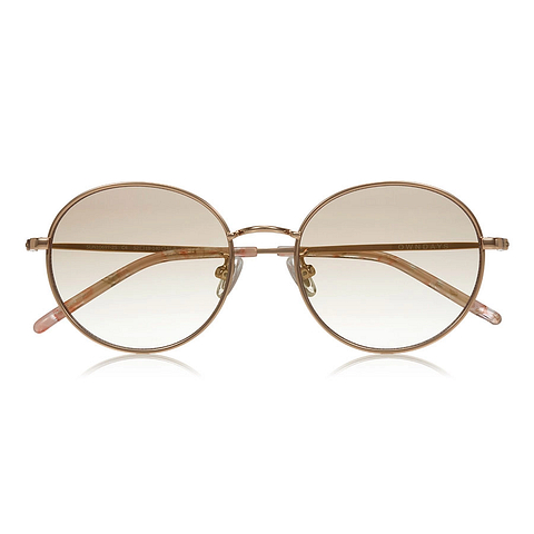 OWNDAYS | SUN Gold Full Rim Round right side