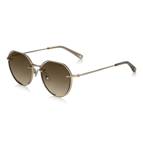 OWNDAYS | SUN Gold Rimless Crown Pant right side