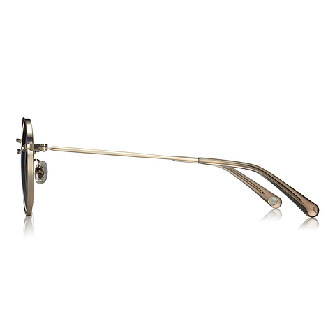 OWNDAYS | SUN Gold Rimless Crown Pant left side