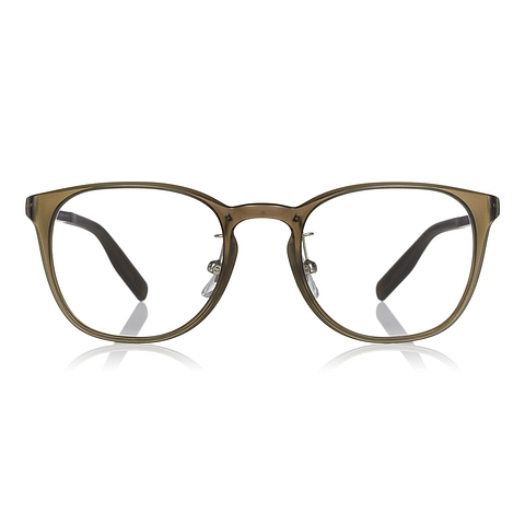 OWNDAYS | AIR Light Brown Full Rim Wellington left side