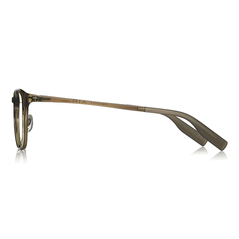 OWNDAYS | AIR Light Brown Full Rim Wellington left side
