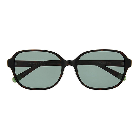 OWNDAYS | SUN Light Brown Full Rim Rectangle right side