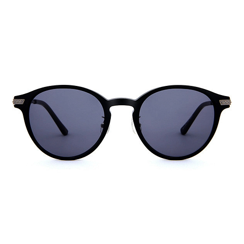 OWNDAYS | SUN Black Full Rim Boston left side