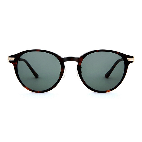 OWNDAYS | SUN Light Brown Full Rim Boston left side