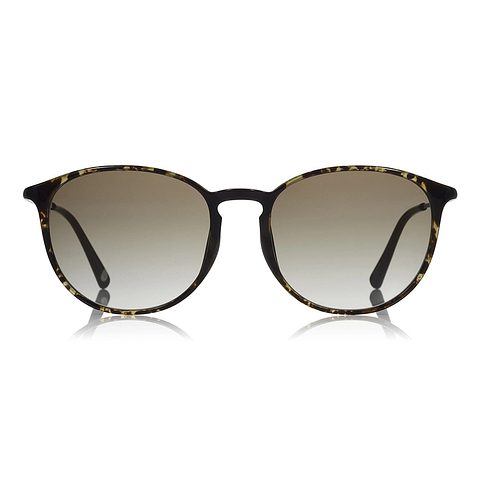 OWNDAYS | SUN Light Brown Full Rim Boston left side