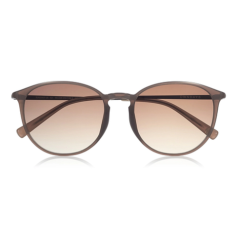 OWNDAYS | SUN Beige Full Rim Boston right side