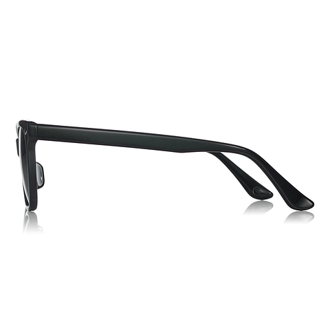 OWNDAYS | SUN Black Full Rim Wellington left side
