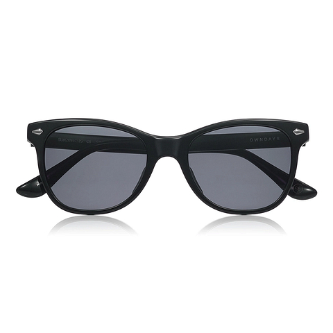 OWNDAYS | SUN Black Full Rim Wellington right side
