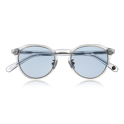 OWNDAYS | SUN Crystal Transparent Full Rim Boston right side