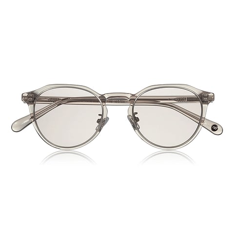 OWNDAYS | SUN Crystal Transparent Full Rim Boston right side
