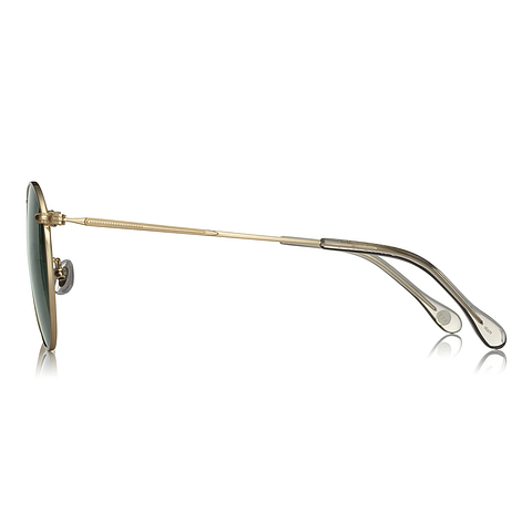 OWNDAYS | SUN Gold Full Rim Round left side
