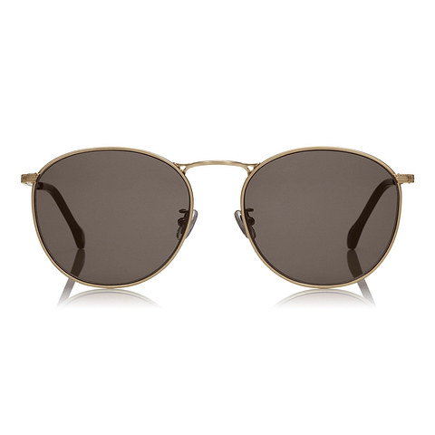 OWNDAYS | SUN Gold Full Rim Round left side