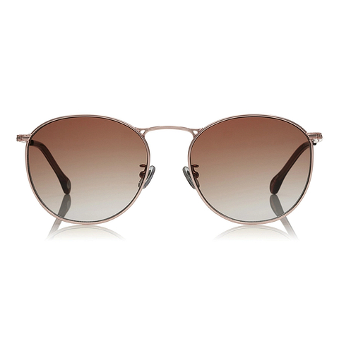 OWNDAYS | SUN Pink Transparent Full Rim Round left side