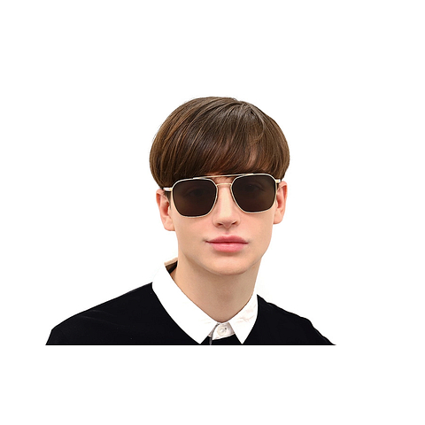 OWNDAYS | SUN Gold Full Rim Wellington left side