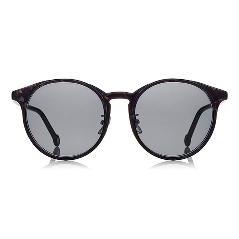 OWNDAYS | SUN Black Full Rim Boston left side