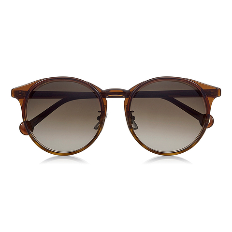 OWNDAYS | SUN Light Brown Full Rim Boston right side
