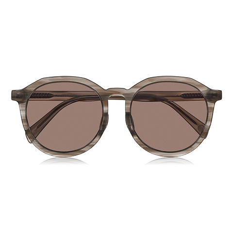 OWNDAYS | SUN Light Gray Full Rim Boston right side