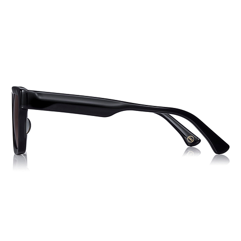 OWNDAYS | SUN Black Full Rim Rectangle left side