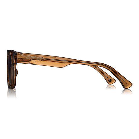 OWNDAYS | SUN Light Brown Full Rim Rectangle left side