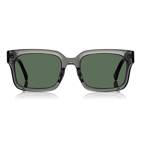 OWNDAYS | SUN Light Gray Full Rim Rectangle left side
