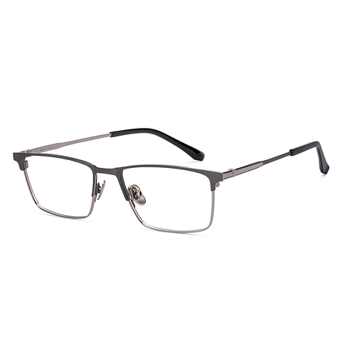 OWNDAYS Online Silver Full Rim Rectangle right side OWNDAYS Online Silver Full Rim Rectangle right side