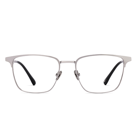 OWNDAYS Online Silver Full Rim Square right side