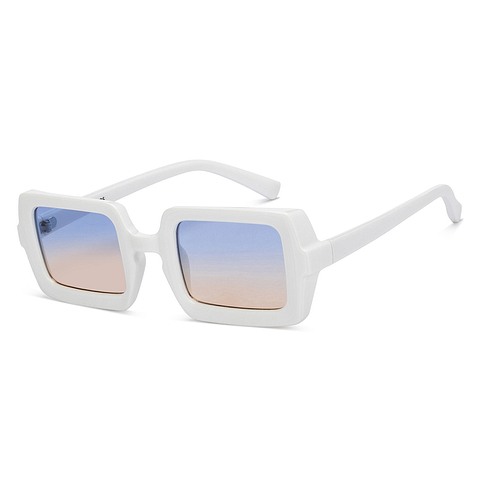 OJOS White Full Rim Square right side