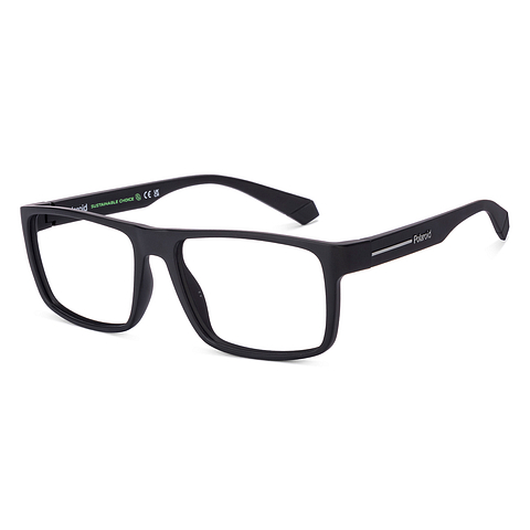 Polaroid Black Full Rim Square right side