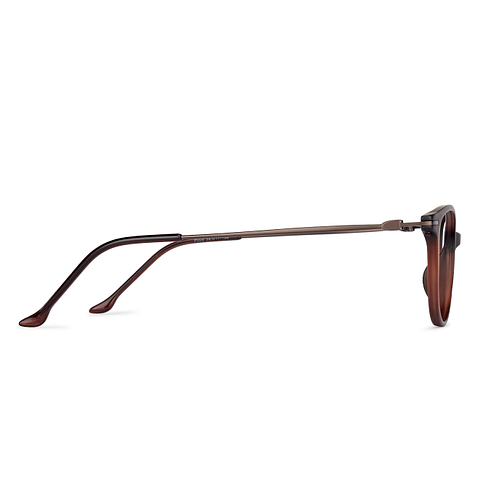 Lenskart Air Online Light Brown Full Rim Cat Eye right side