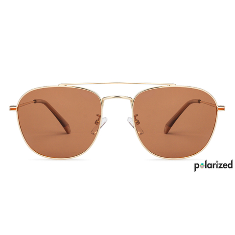 Polaroid Gold Full Rim Square right side Polaroid Gold Full Rim Square right side