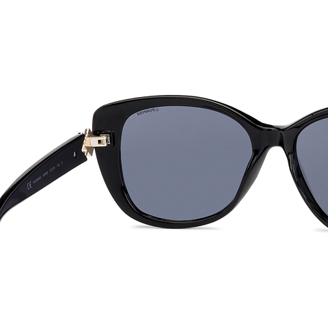 Polaroid Black Full Rim Cat Eye right side