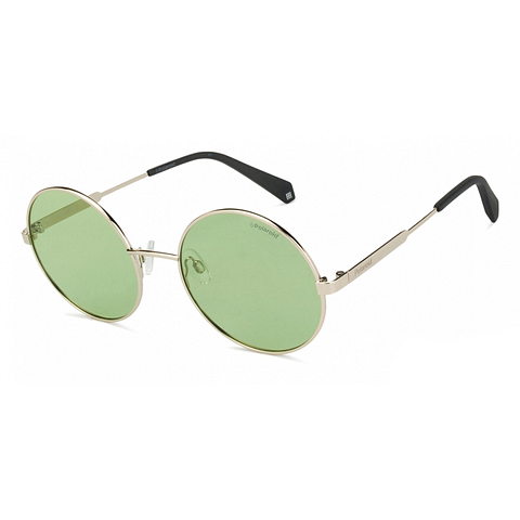 Polaroid Gold Full Rim Round left side Polaroid Gold Full Rim Round left side