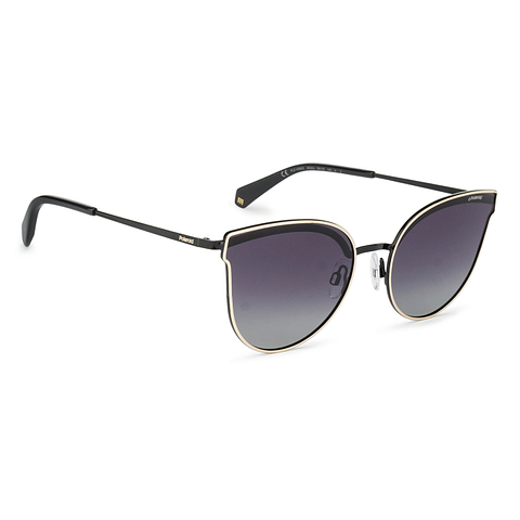 Polaroid Gold Full Rim Cat Eye right side