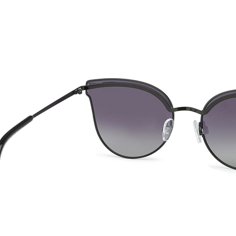 Polaroid Gold Full Rim Cat Eye right side