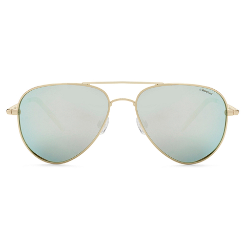 Polaroid Gold Full Rim Aviator right side