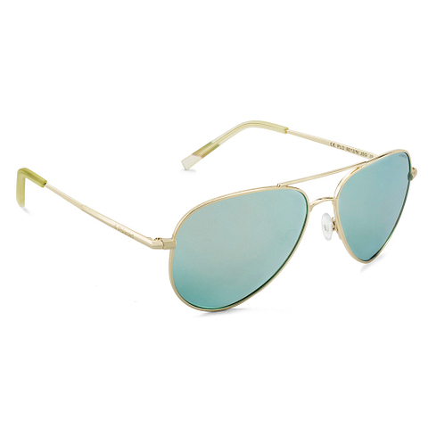 Polaroid Gold Full Rim Aviator right side