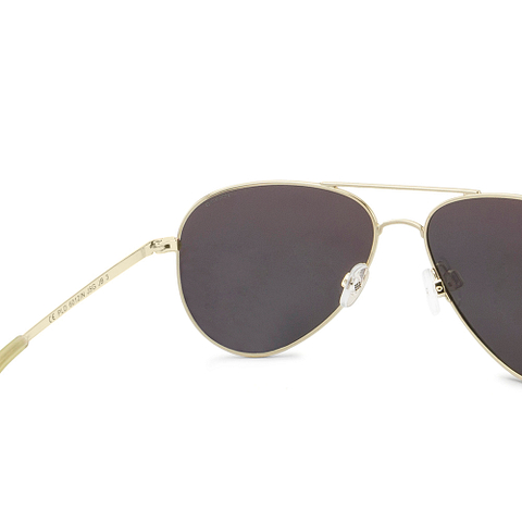 Polaroid Gold Full Rim Aviator right side