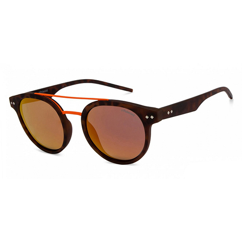 Polaroid Orange Full Rim Round right side