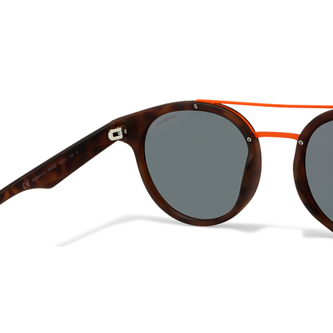 Polaroid Orange Full Rim Round right side